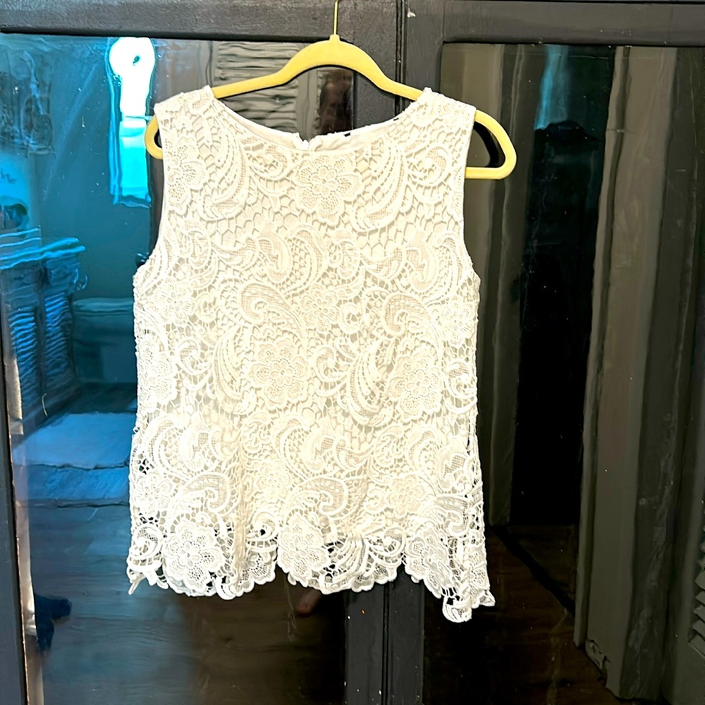 J.Crew lace top